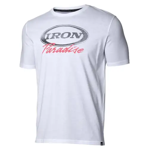 Under Armour Project Rock Iron Paradise T Shirt Men's White