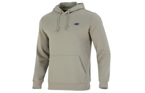 Skechers Sweatshirts Men's Herbal Beige 02BV Hooded Moderate