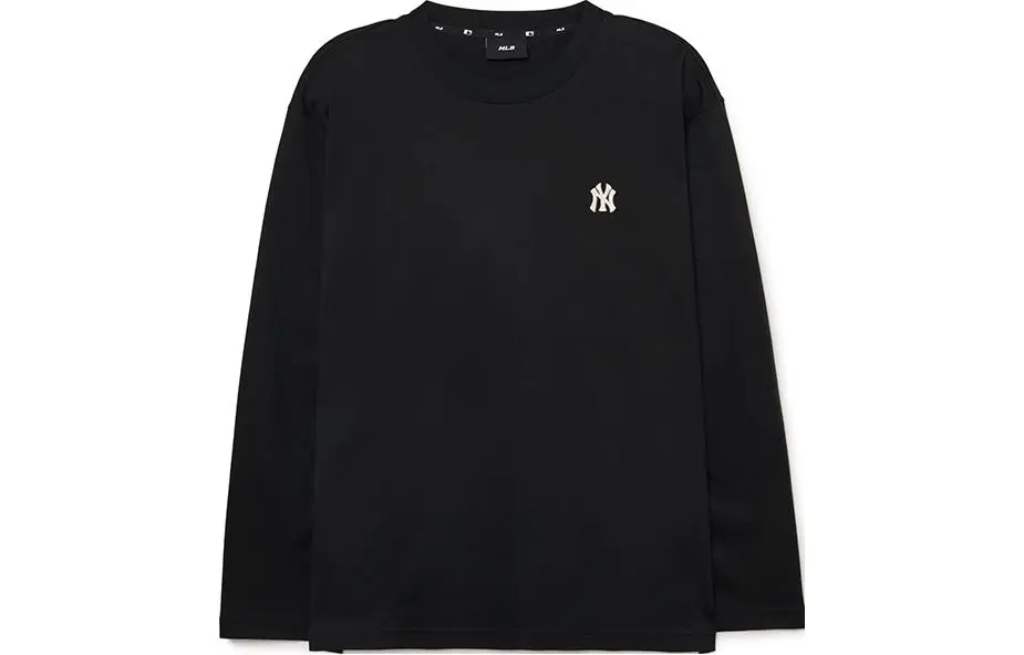 MLB Sweatshirts Unisex Black Crew Neck Moderate