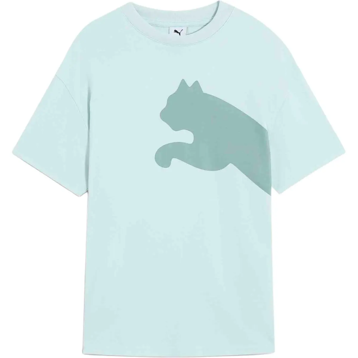 PUMA SS25 T Shirt Unisex Ice Blue