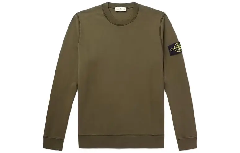 STONE ISLAND Sweatshirt Men's Army Green