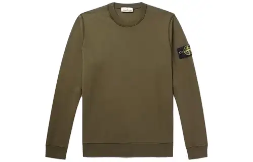 STONE ISLAND Sweatshirt Men's Army Green