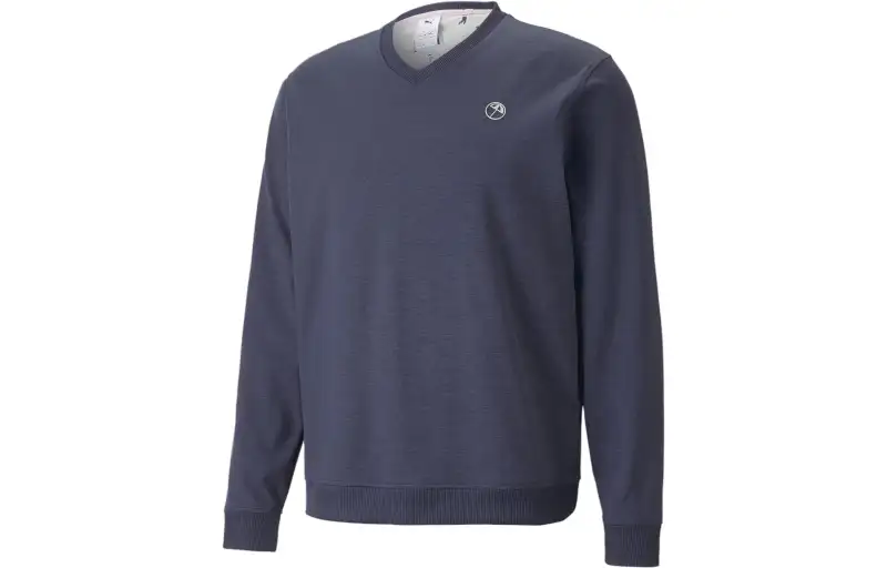 PUMA x ARNOLD PALMER CLOUDSPUN Collaboration Sweatshirt Men's Marine Blue