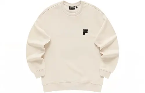 FILA FUSION Sweatshirt Unisex Wheat Cream