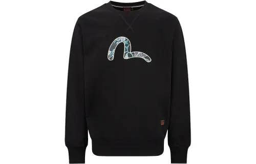 EVISU Sweatshirts Men's Crew Neck Moderate Regular