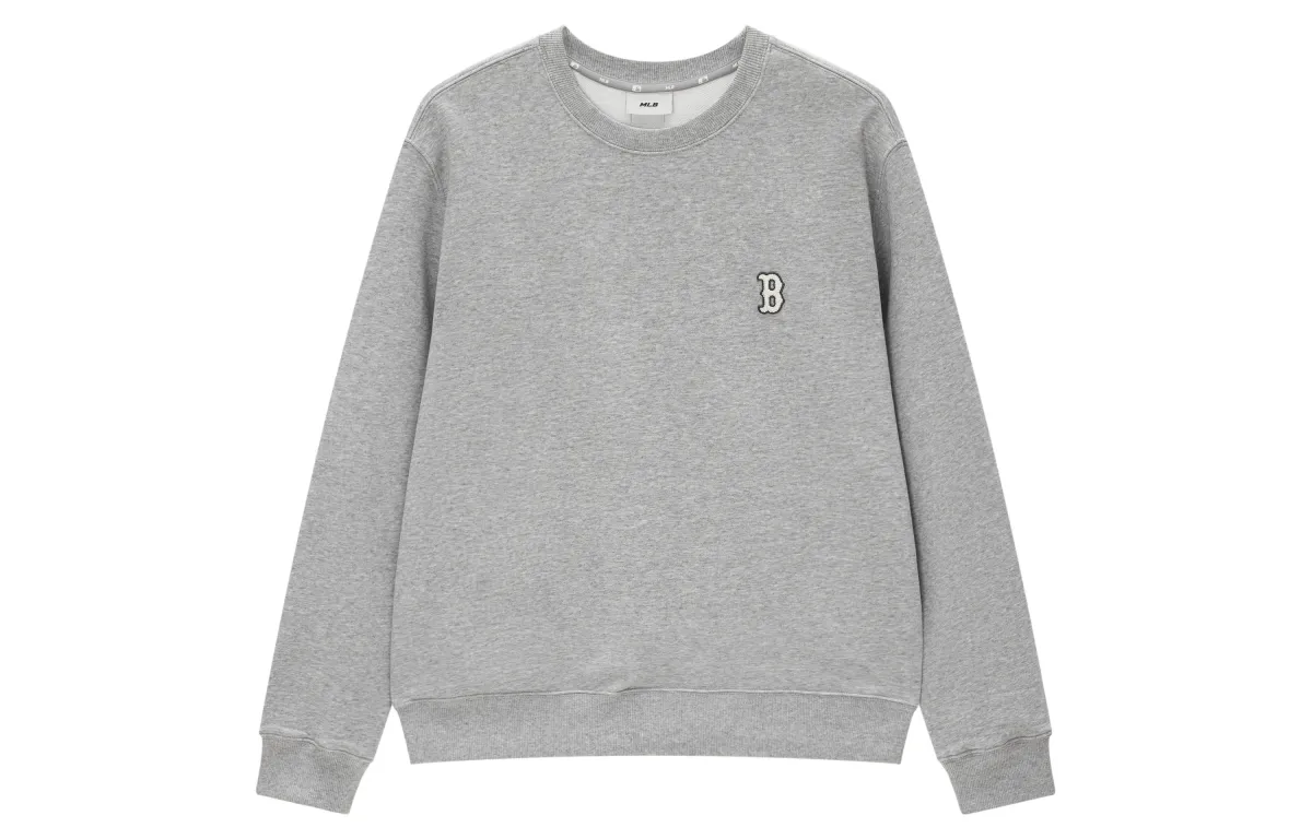 MLB Mega Bear Sweatshirts Unisex Gray Crew Neck Moderate Other