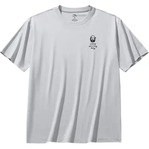 Anta Life Collection T Shirt Men's Limestone Mud