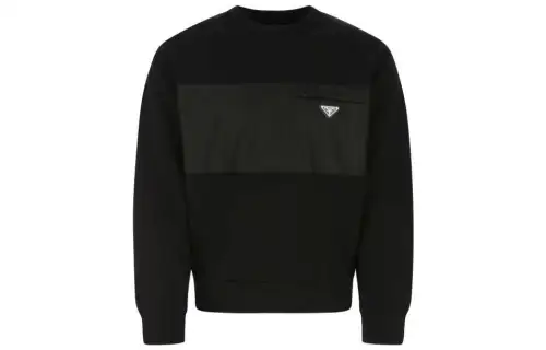 PRADA FW22 Sweatshirt Men's Black
