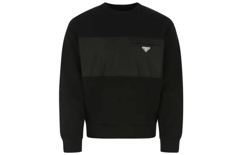 PRADA FW22 Sweatshirt Men's Black