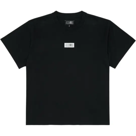 MM6 Maison Margiela Numbers Motif Patch Crewneck T Shirt