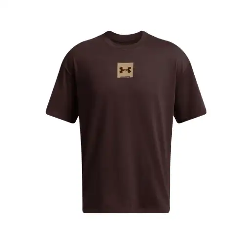 Under Armour SM BOX T Shirt Men's Obsidian Brown