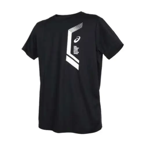 Asics T Shirt Men's Black White
