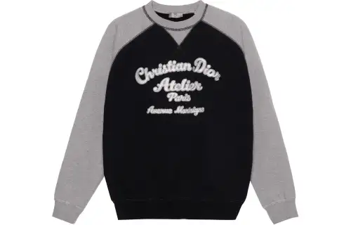 DIOR SS22 Sweatshirt Men's Black