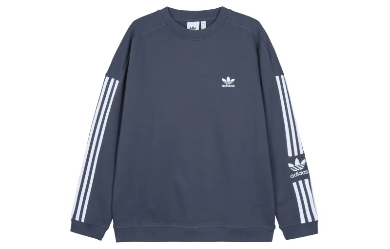 Adidas Originals Sweatshirt Men's Dark Gray & Navy Blue