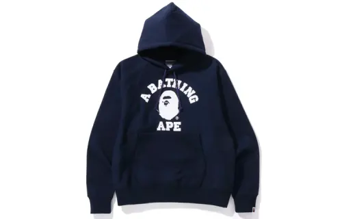 A BATHING APE College Pullover Hoodie
