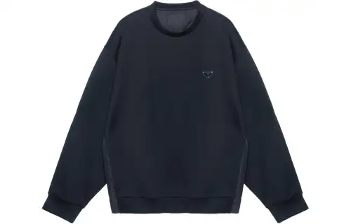 【Previous Season】triangle-logo cotton sweatshirt