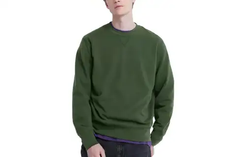 UNIQLO Sweatshirts Unisex Turquoise Crew Neck Moderate Other