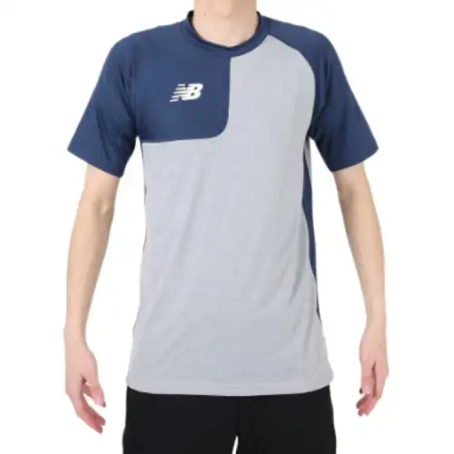 New Balance T Shirt Men's Blue Gray