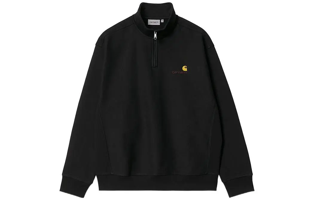 Carhartt WIP Half Zip American Script Sweatshirt