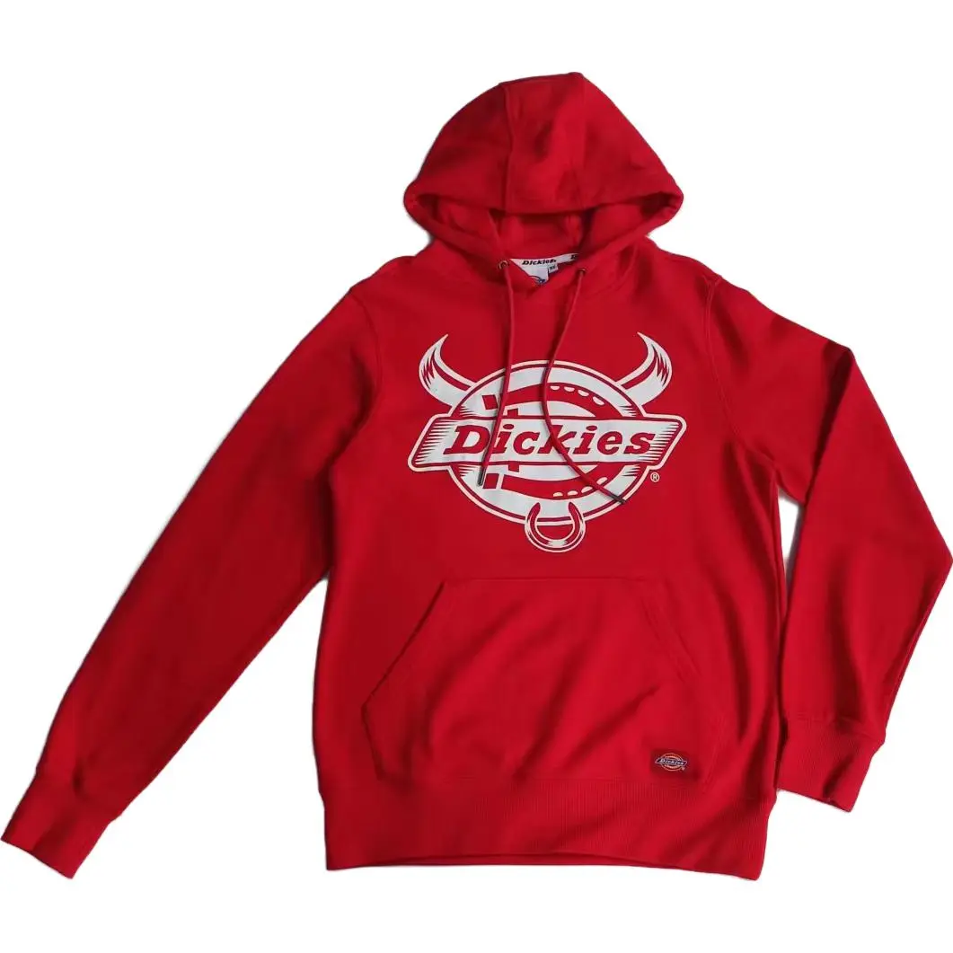 Dickies Sweatshirts Men's Red Hooded Moderate Regular
