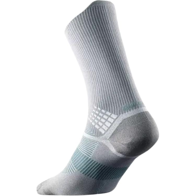 DECATHLON Socks Unisex 2 Pack Light Smoke Gray/Cedar