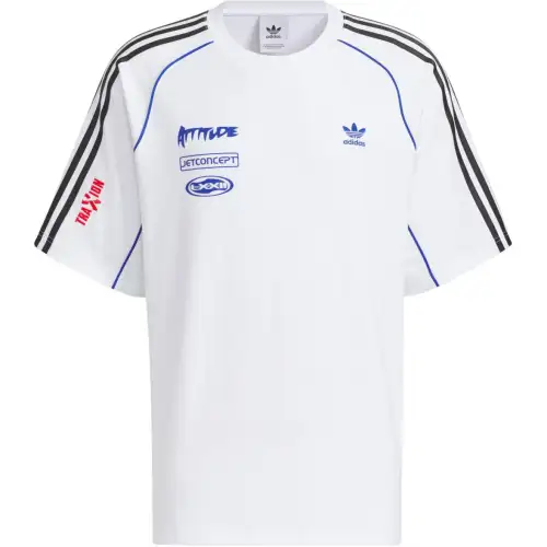Adidas Originals ADICOLOR MOTORCORE T SHIRT T Shirt Men's White