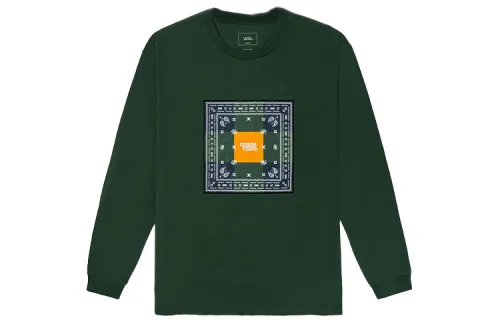 Vans Sailor Moon Sweatshirts Men's Green Crew Neck Moderate