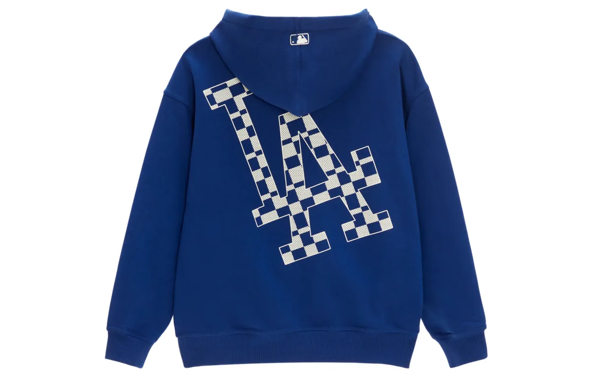 MLB Los Angeles Dodgers Sweatshirts Unisex Dodger Blue Crew Neck Moderate