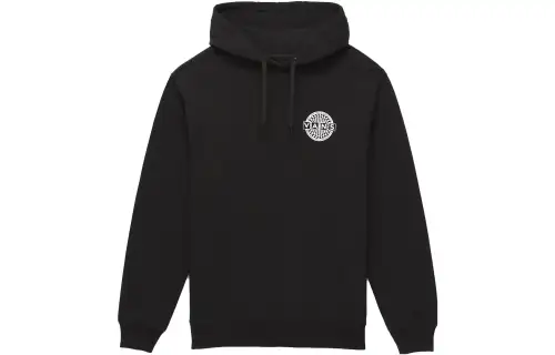 Vans Circle Back Sweatshirts Unisex Black Hooded Moderate Other