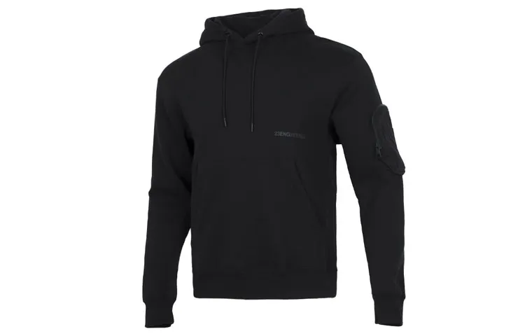 Nike Sweatshirts Men's Black Hooded Moderate Other