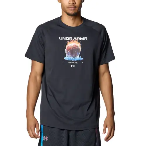 Under Armour TechFire And Ice T Shirt Men's Black 001