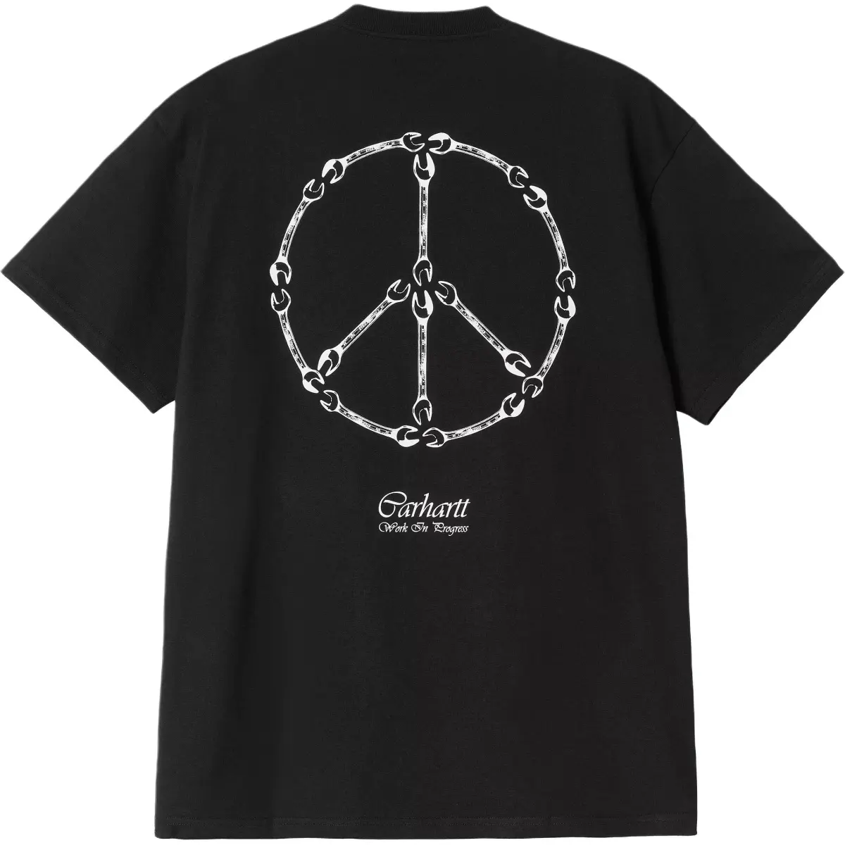 Carhartt WIP T-Shirts Men's Black Crew Neck