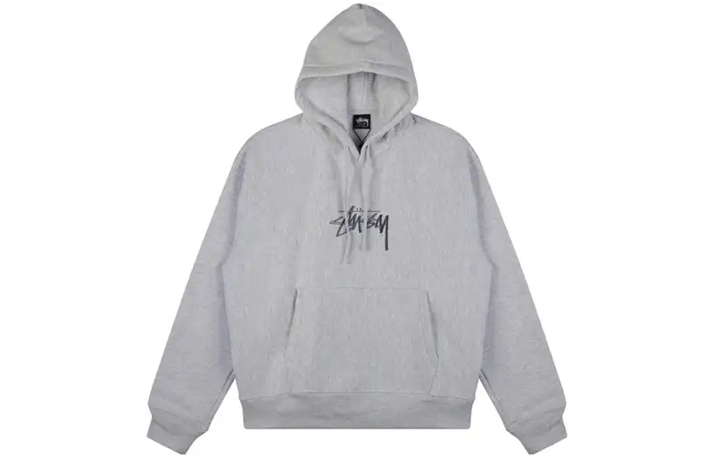 Stussy Stock Logo Fleece Hoodie
