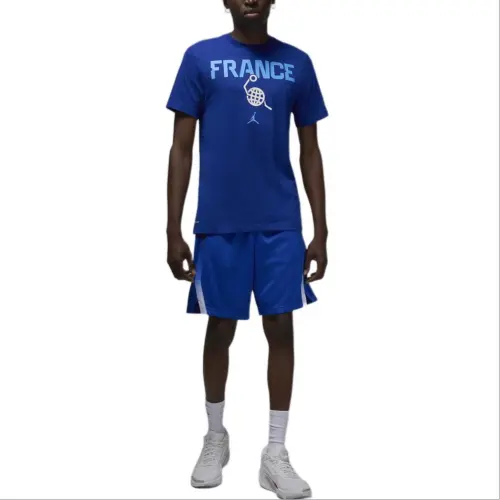Jordan France T Shirt Men's Royal Blue