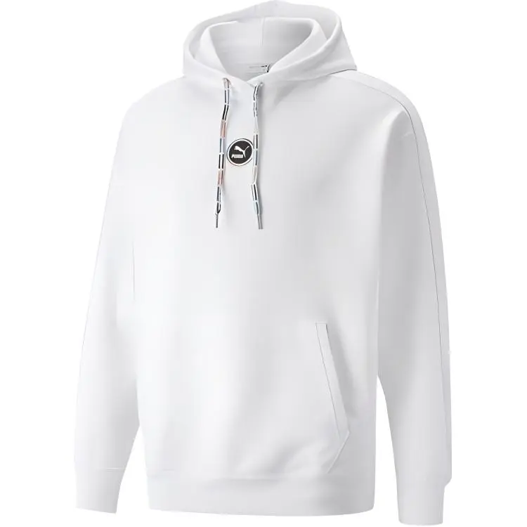 PUMA Sweatshirts Unisex White Hooded Moderate Other