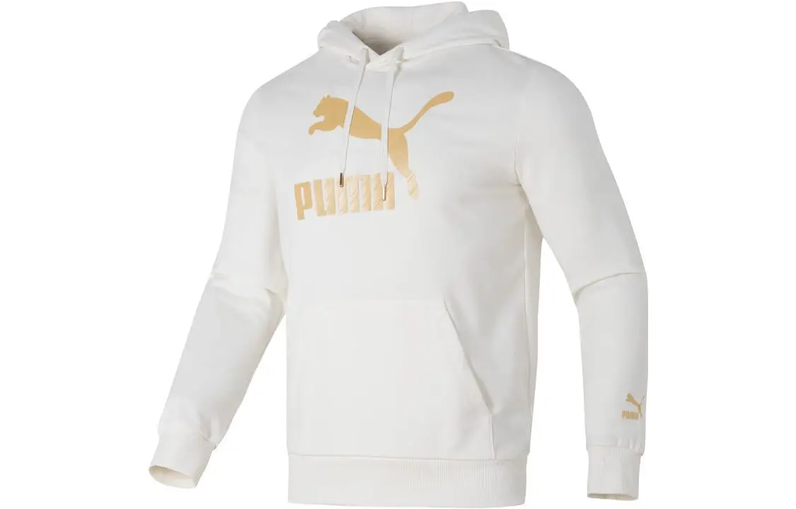 PUMA Sweatshirts Men's White Hooded Moderate Other