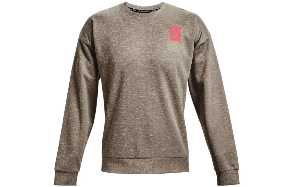 Under Armour Sweatshirts Men's Gray Crew Neck Moderate Other