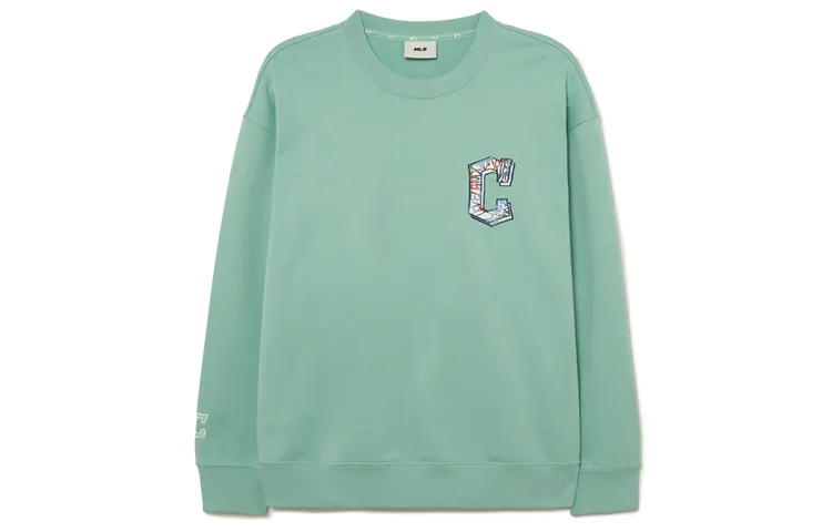 MLB Sweatshirts Unisex Light Mint Crew Neck Moderate Other