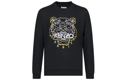 KENZO SS22 Classic Tiger Crew Sweat Black