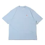 Jordan T Shirts Men's Blue Gray Crew Neck Moderate Straight Fit