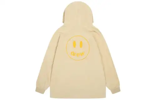 Drew House Smiley Collection Sweatshirt Unisex Almond Cookie