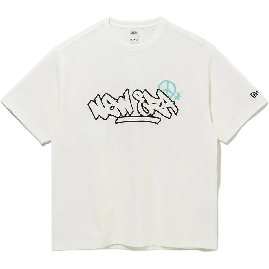 New Era SS25 T Shirt Unisex White