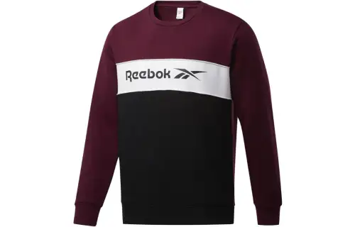 Reebok Sweatshirts Men's Multicolor Crew Neck Moderate Regular