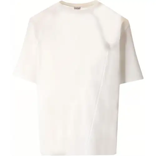 LOEWE T Shirts Men's White Crew Neck Moderate
