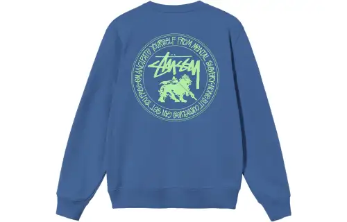 Stussy Sweatshirts Unisex Crew Neck Moderate Regular