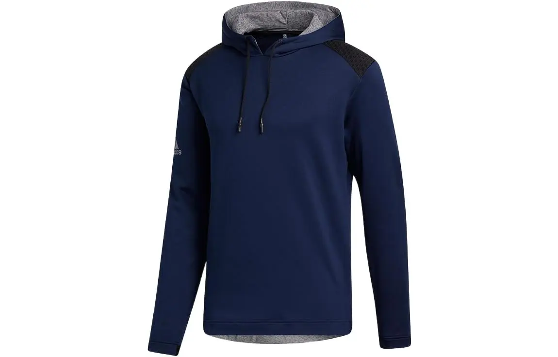 Adidas Sweatshirts Men's Blue Hooded Moderate Regular