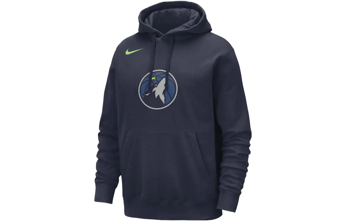Nike Sweatshirts Men's University Marine Blue Hooded Moderate Regular