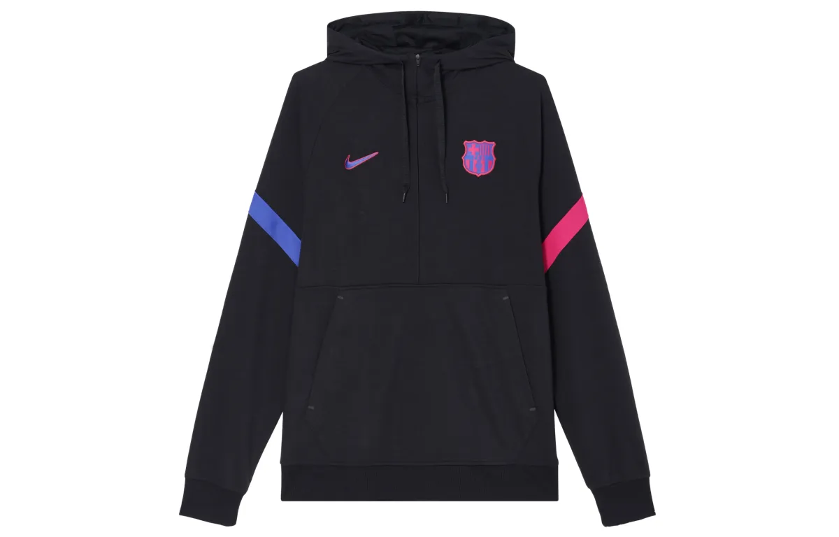 Nike Sweatshirts Men's Black Hooded Moderate Regular