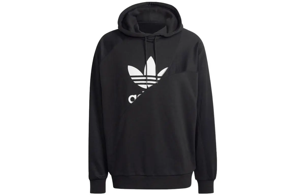 adidas originals Men's Adicolor French Terry Interlock Hoodie Black