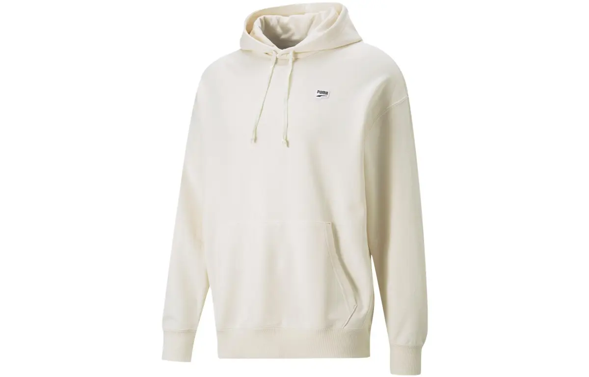 PUMA Downtown Sweatshirt Men's Cotton Linen Blend Natural